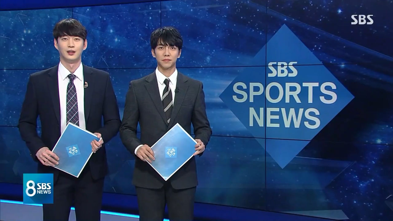 Lee Seung Gi SBS 8 News