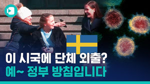 코로나19 비켜간 듯한 스웨덴 거리, '봉쇄' 대신 택한 '집단 면역' 뭐길래?