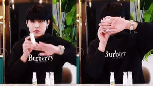 [SBS Star] VIDEO: AB6IX WOO JIN's 'YouTuber Hand' Goes Wrong
