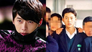 [SBS Star] Hyun Bin's New Middle School Photo Sweeps Social Media