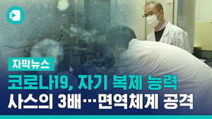 [자막]코로나19 자기복제능력 사스의 3배