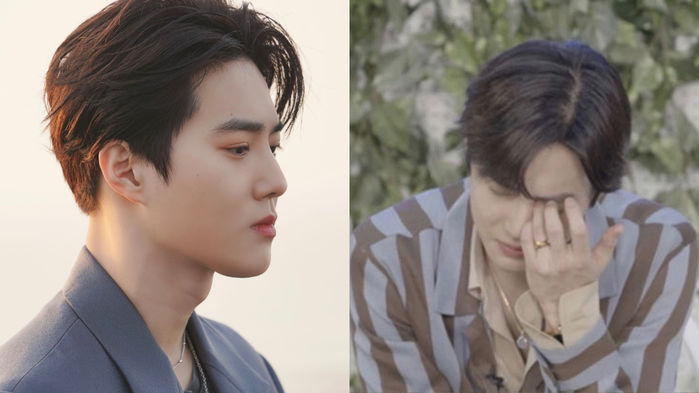 EXO SUHO Bursts into Tears During His Live Broadcast