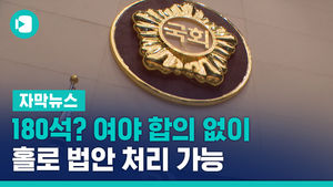 [자막뉴스]180석 여야합의없이 법안처리가능