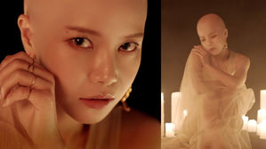 [SBS Star] MAMAMOO Solar Goes Bald in the Teaser for Her Upcoming Solo Album