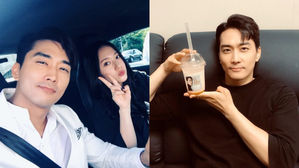 [SBS Star] Krystal Sends Song Seung Heon a Truck Loaded with Tasty Snacks