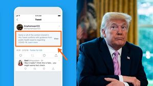 [Pick] "트럼프도 예외 없다"&hellip;트위터, 가짜뉴스에 '경고문' 씌운다
