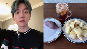 [SBS Star] EXO BAEKHYUN Shocks Fans with How Little He Eats Per Meal