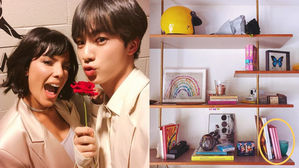 [SBS Star] Fans Find BTS' Albums Displayed in Halsey's Room