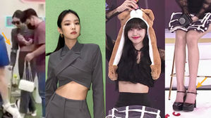 [SBS Star] JENNIE & LISA Spotted with Injuries Ahead of BLACKPINK's Comeback?