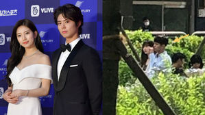 [SBS Star] Park Bo Gum & Suzy Spotted Filming for Their New Film 'Wonderland'