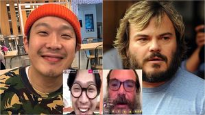 [스브스타] "형이 거기서 왜 나와?"…하하, 4년 만에 잭 블랙과 깜짝 만남