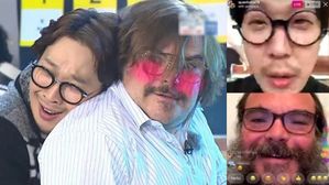 [SBS Star] Jack Black Surprises Everyone by Joining HAHA's Instagram Live