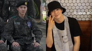 [SBS Star] EXO SUHO Treats a Meal to Soldiers Who He Met During Basic Military Training