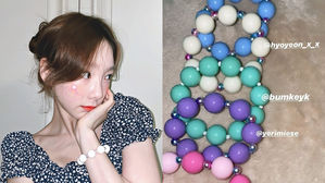 [SBS Star] Girls' Generation Taeyeon Makes Pretty Bracelets for KEY&middot;YERI&middot;Hyoyeon