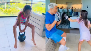[SBS Star] VIDEO: Choo Sa Rang Shows Off Her Incredible Strength
