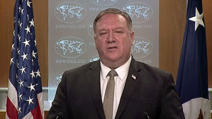 폼페이오 "홍콩보안법은 모욕"…독일 총리도 우려 표명