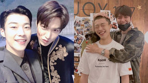 [SBS Star] Lee Minho Shares Cute Photos with Woo Do Hwan Ahead of His Enlistment