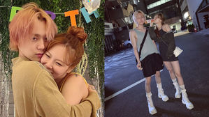 [SBS Star] HyunA ♥ DAWN Share Photos From Their Late Night Date