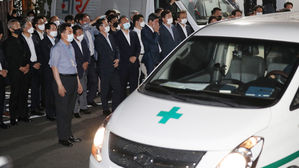 박원순 시신 서울대병원 안치&hellip;기다리던 지지자들 오열