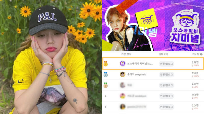 Former AOA Ji Min Tops YouTube 'Unsubsciption' List; Losing Thousands in a Week