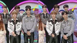 [SBS Star] SF9 RO WOON Is Too Tall that He Even Covers IN SEONG on an Elevated Platform