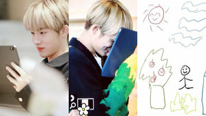 [SBS Star] NCT WINWIN's Cute Drawing on His Tablet Computer Make Fans Smile Ear to Ear
