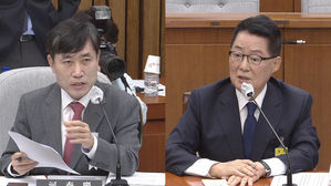 [영상] 대북 송금&middot;학력 위조 의혹 놓고 박지원-통합당 '설전'