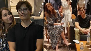 [SBS Star] Lee Byung Hun ♥ Lee Min-jung Enjoy a 'Peninsula' Movie Date