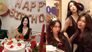 [SBS Star] Girls' Generation Members Get Together for Tiffany Young's Birthday