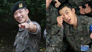[SBS Star] More Photos of Woo Do Hwan in the Military Unveil