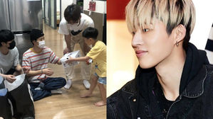 [SBS Star] Former iKON B.I Donates Shoes to Children at a Childcare Facility
