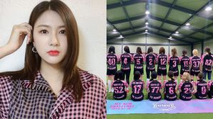 [스브스타] 에이핑크 오하영, 결국 축구단 탈퇴…"팬들 속상할까봐"