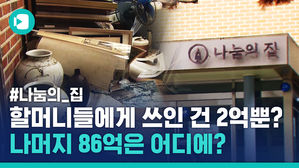 88억 기부받은 나눔의 집, 할머니들께는 2억 썼다?