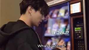 [SBS Star] "Too Cheap?" JUNGKOOK Uses Super Rich Card for the Vending Machine; It Gets Declined