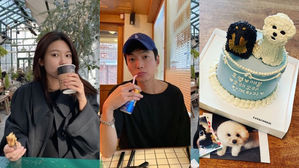 [SBS Star] Sooyoung Celebrates the Birthday of Chung Kyung-ho's Dog 'Ho-young' that Was Named After Them