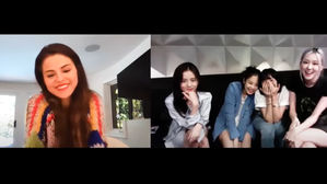 [SBS Star] BLACKPINK & Selena Gomez Exchange the Cutest Conversation via Video Call