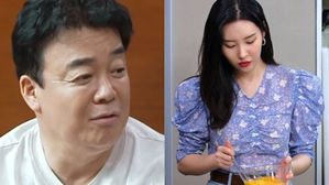 [SBS Star] SUNMI Impresses Chef Baek Jong-won with What Kind of Food She Can Cook