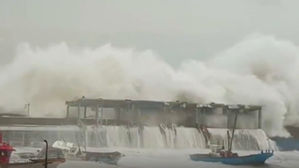 태풍 '하이선' 소멸했지만&hellip;강원 동해안 높은 물결&middot;강풍 '주의'