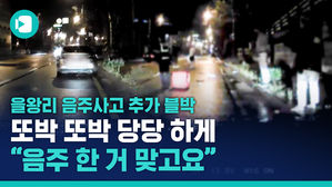 을왕리 음주운전 추가 블랙박스 영상&hellip;목격자 "가해자 당당했다"