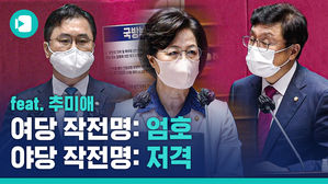 '추미애 질문'이 된 대정부질문...여당 '엄호' 야당 '저격'