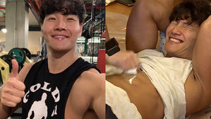 [SBS Star] 'Running Man' Cast Literally Use Kim Jong-kook's Abs As a Washboard