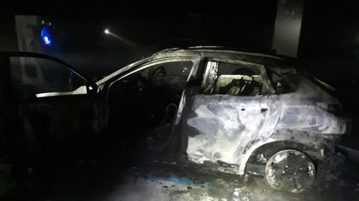 충전 중 화재로 타버린 코나EV (사진=세종시 소방본부 제공, 연합뉴스)