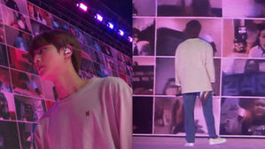[SBS Star] BTS JIN Spotted Staring at ARMY on Screen for Ages