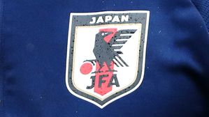 일본 국가대표팀 유니폼에 있는 일본축구협회 엠블럼