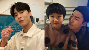 [SBS Star] Lee Jae Wook's New Photos Prove That He Will Make a Great Dad One Day