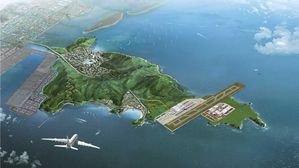 부산시의 가덕신공항 조감도 (사진=부산시 제공, 연합뉴스)