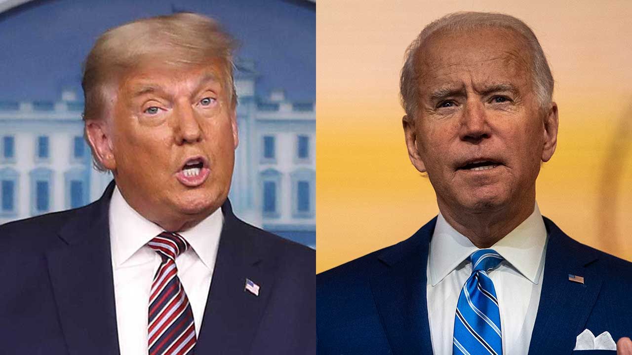 추수감사절 메시지…트럼프 "모여서 기도" vs 바이든 "모임 피해야"