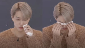 [SBS Star] VIDEO: KAI Cannot Stop Crying While Reading Heartfelt Letters from Fans