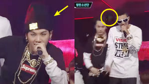 [SBS Star] This Is What SUGA Did When His Beanie Came Off Him on the First Debut Week