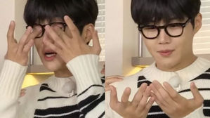 [SBS Star] Kim Seon Ho Cries as He Gets Touched by One Fan Letter